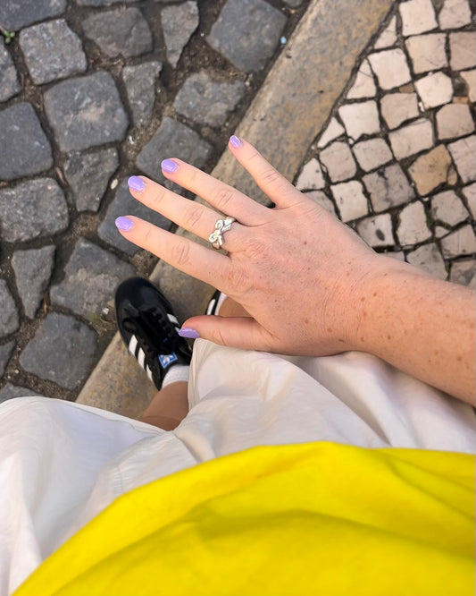 CHUNKY BOW RING